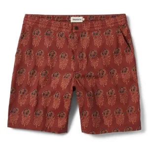 The Adventure Short in Rust Floral