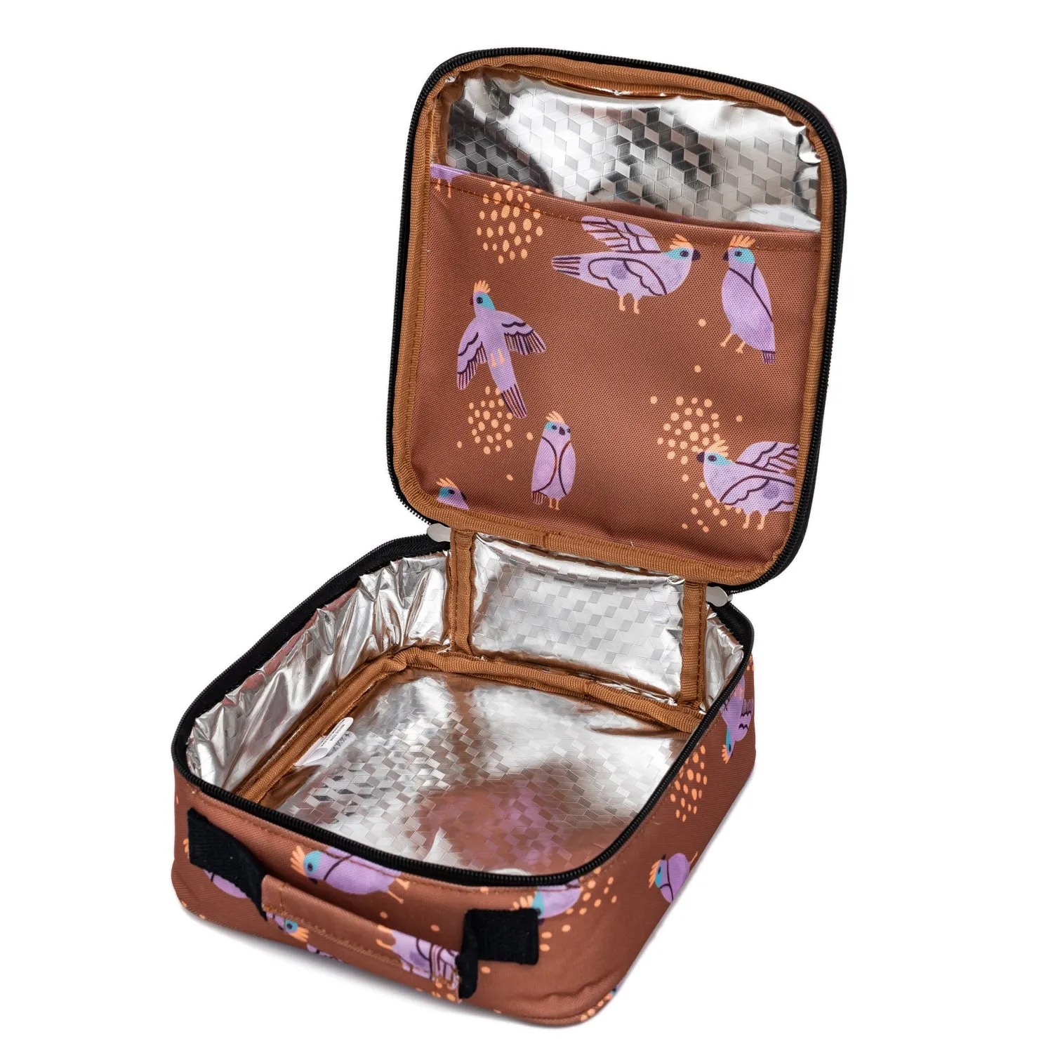 Thermo lunch bag birds of paradise S