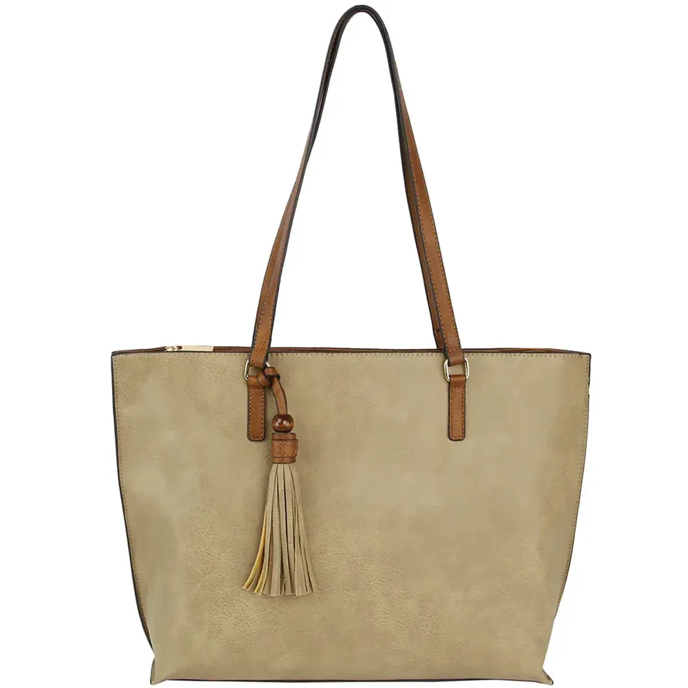 Tote Bag With Tassel