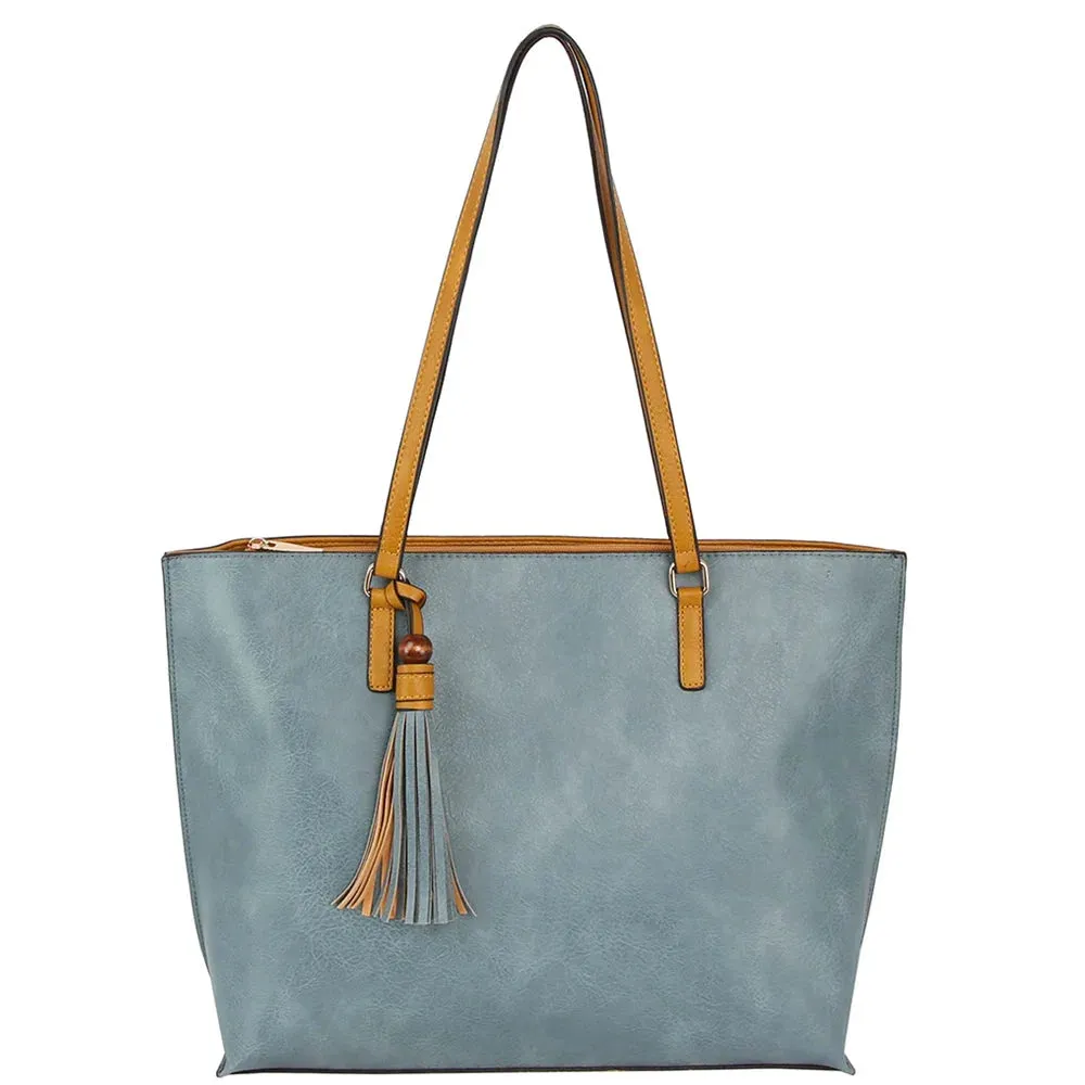 Tote Bag With Tassel