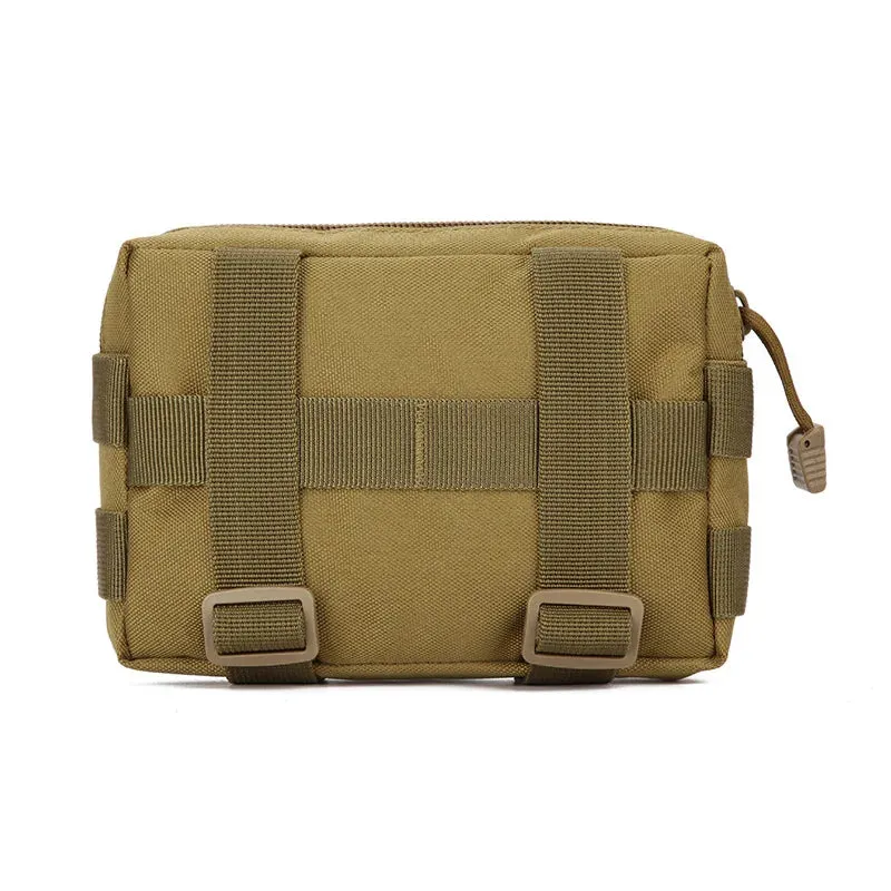 Vintage Tactical Waist Bag Camping EDC Pouch