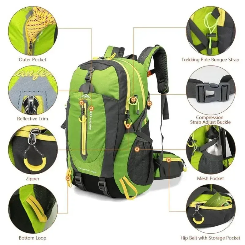 Waterproof 40L Rucksack