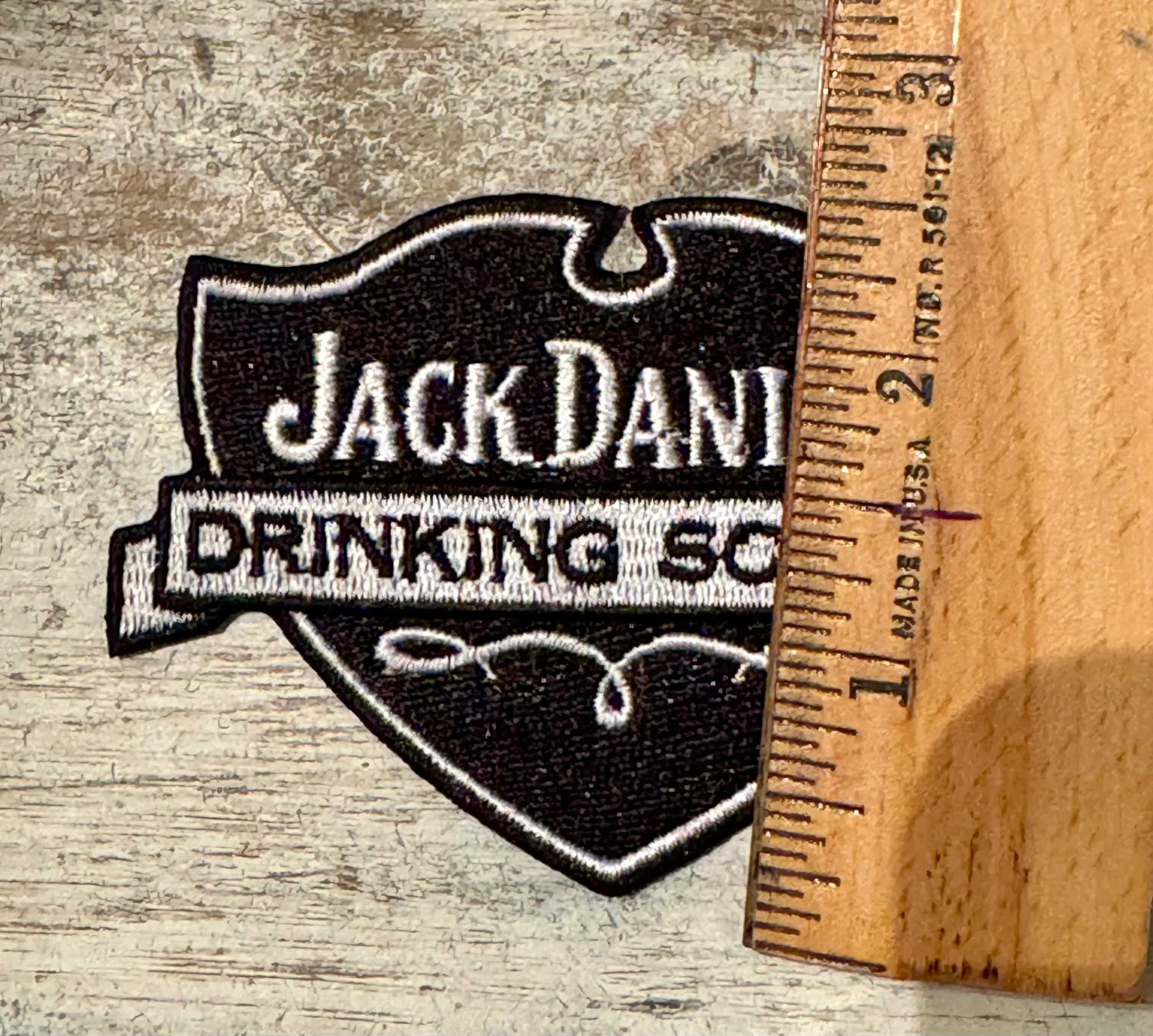 Whiskey Iron On Patches