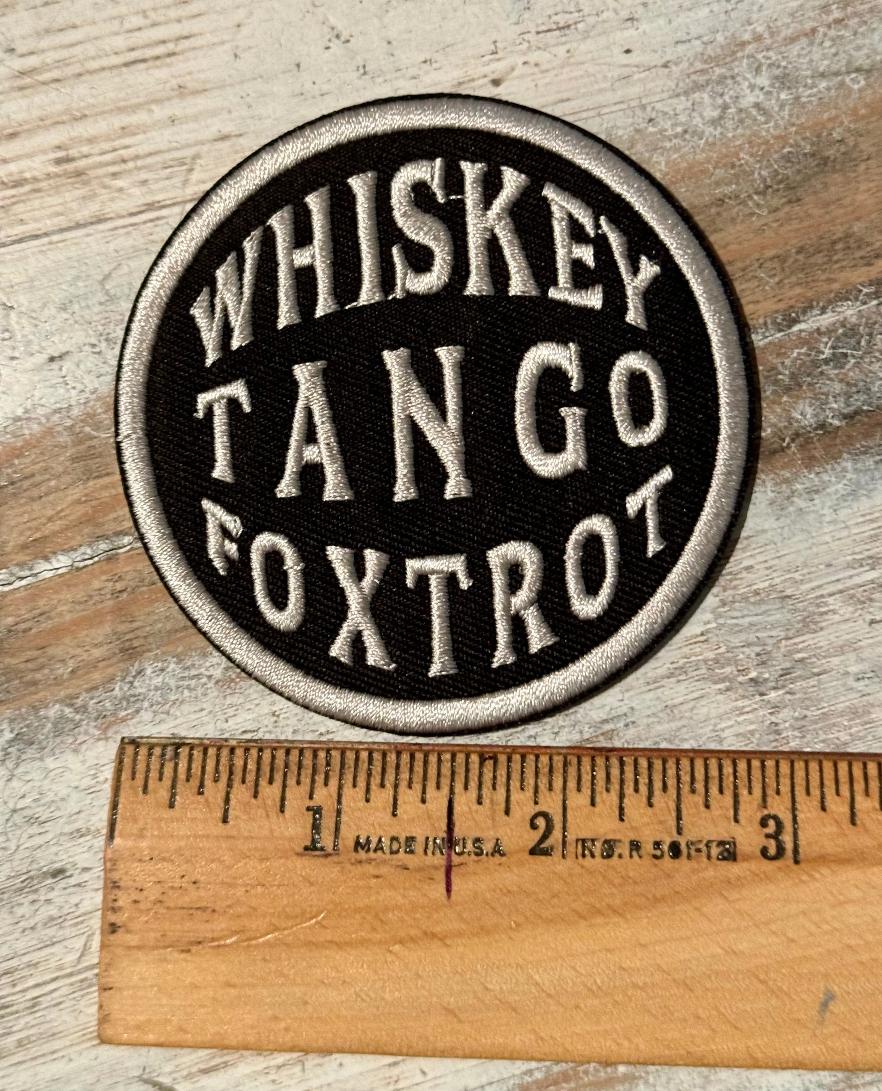 Whiskey Iron On Patches