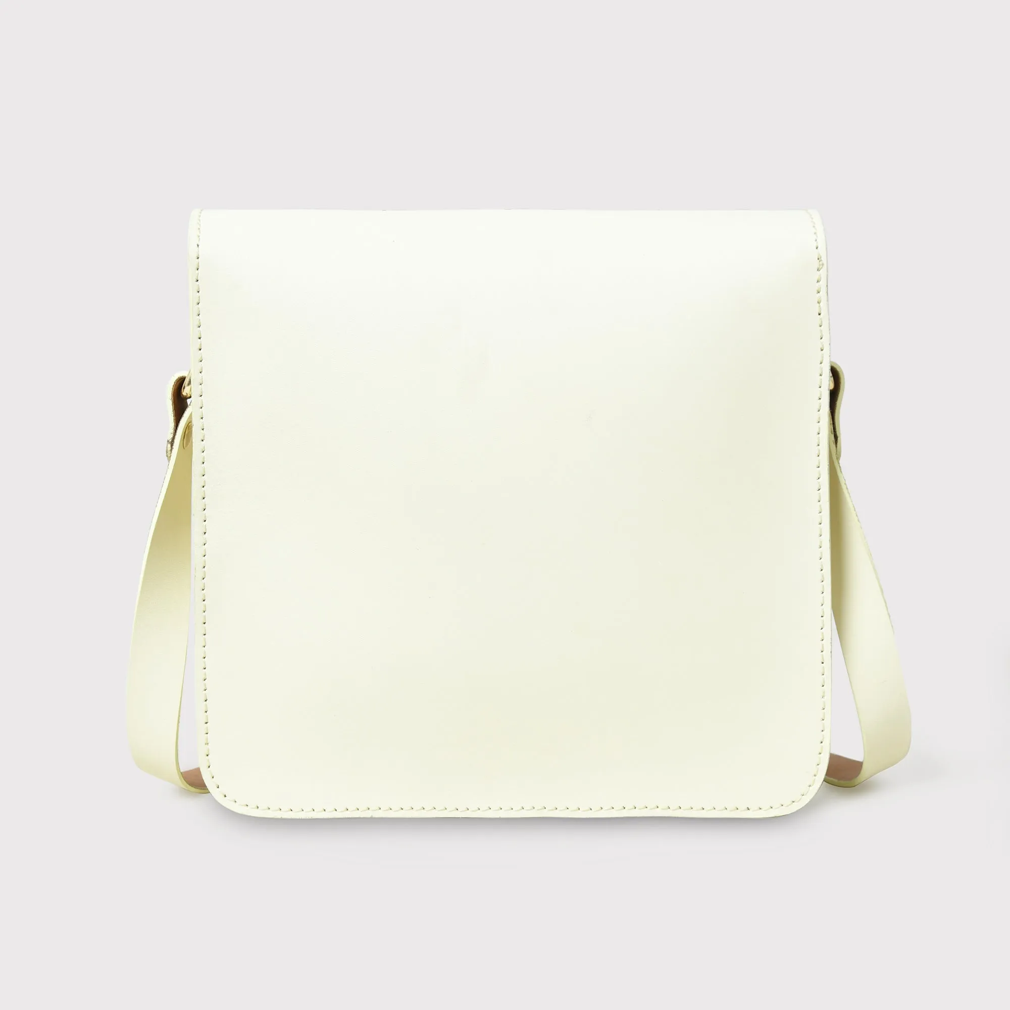 White Elegance Crossbody Sling Bag