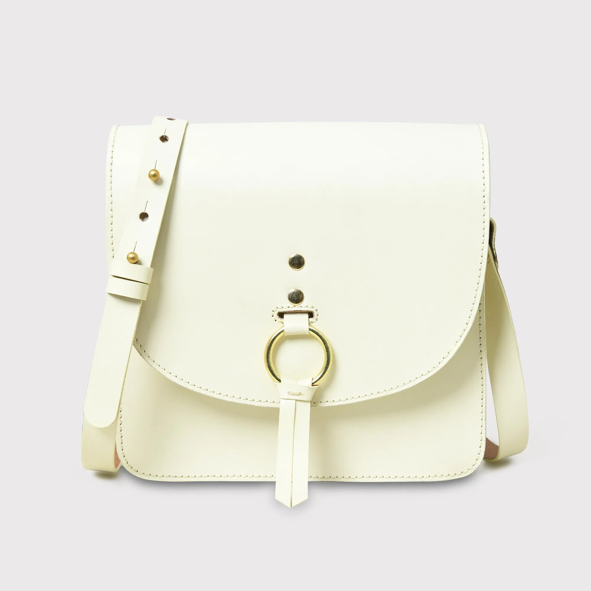 White Elegance Crossbody Sling Bag