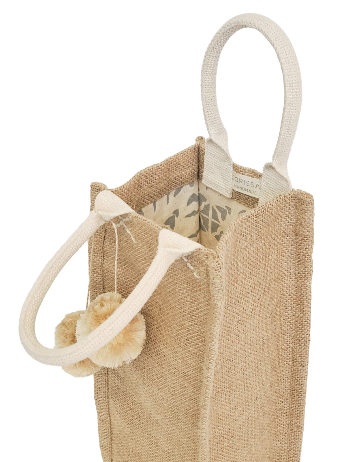 Wine Bag | Jute Canvas